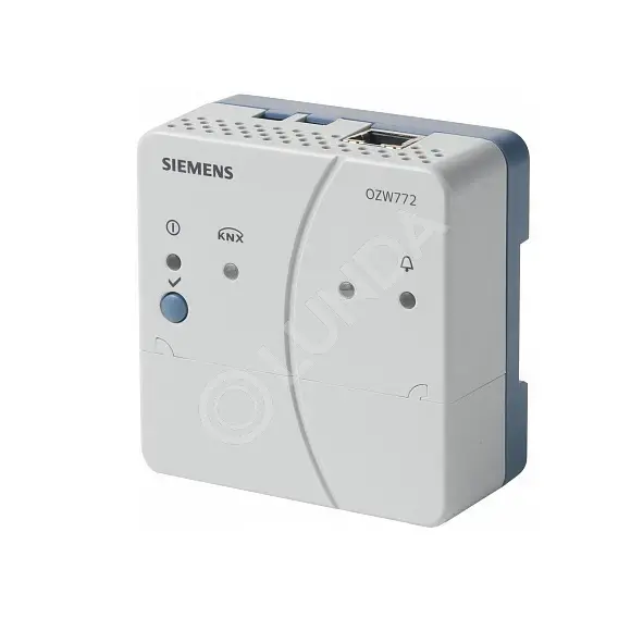 Веб-сервер на 4 KNX-устройств, IP30, Siemens OZW772.04