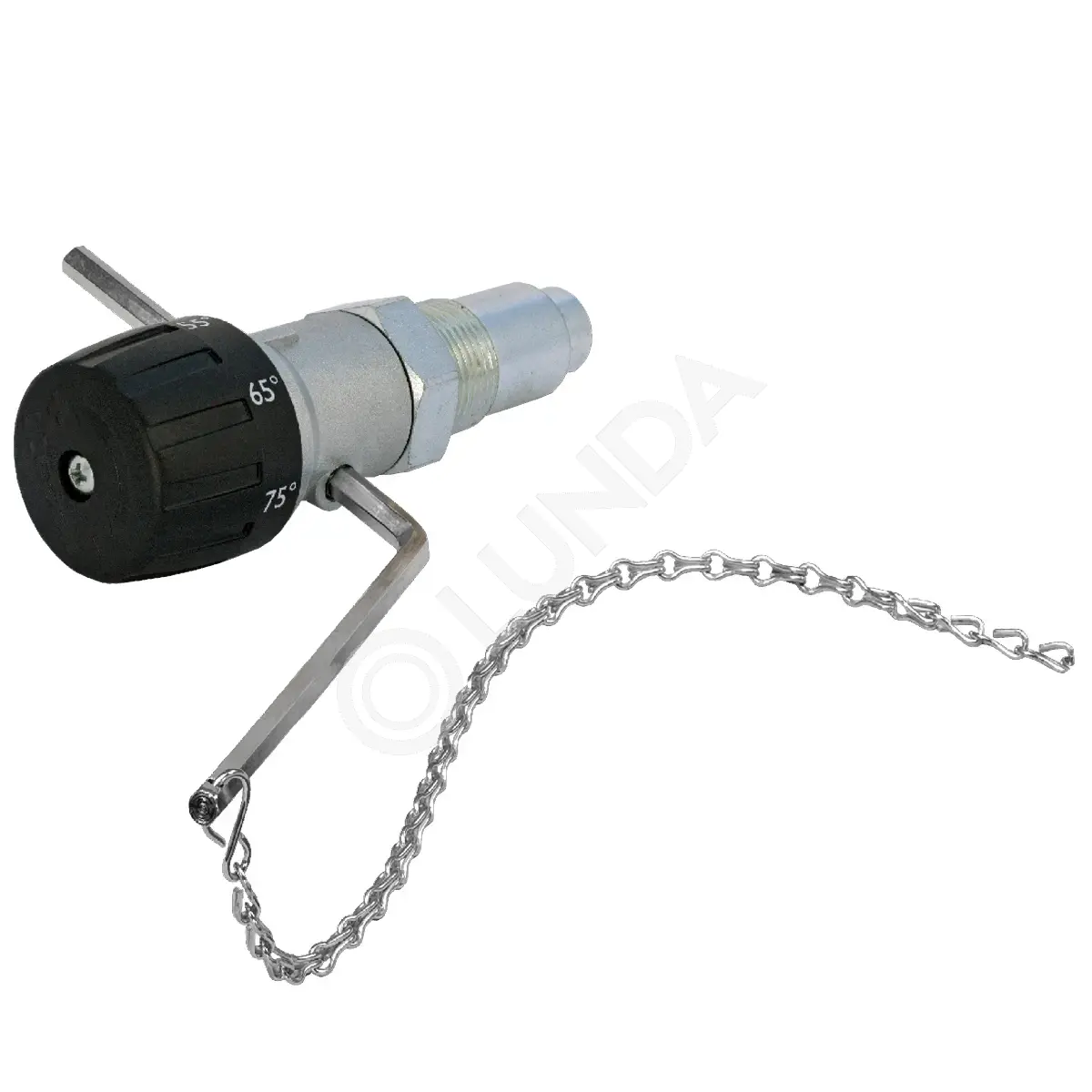 Регулятор тяги ATA212, 35-95°C, G3/4, резьба НР, сталь, Esbe 56001500