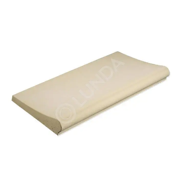 Копинговый камень Carobbio Standard 30x31.5 см песочный, гладкий, Aquaviva 24413