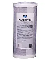 Картридж угольный, BB CTO-10L 5 микрон прессованный, Waterstry CTO-10L (5 mkm)