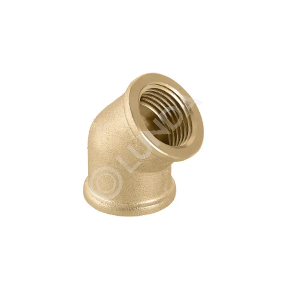 Угольник латунный 45° 1/2" ВР, Valfex VF.091.L.012
