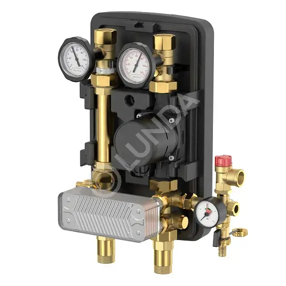 Насосная группа MeiFlow TOP S UC-SD DN25 с теплообменником HX30 без насоса, Meibes M45911.30EA