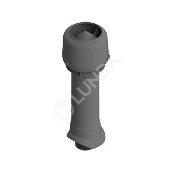 Вентиляционный выход D=110/160/700 mm+колпак TP-86.110/160/700 (серый) (по 1 шт. в коробке), Татполимер 101300175 — tatpolimer