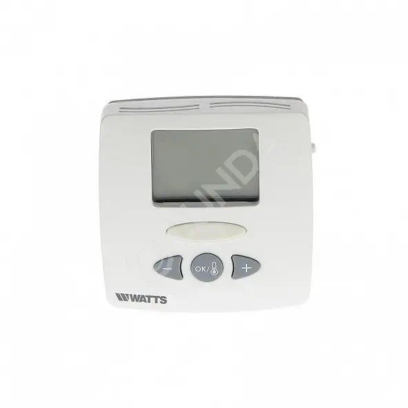 Термостат комн. WFHT-LCD с ЖК дисплеем (5-30'С,230В) с датчиком пола, Watts 10021110