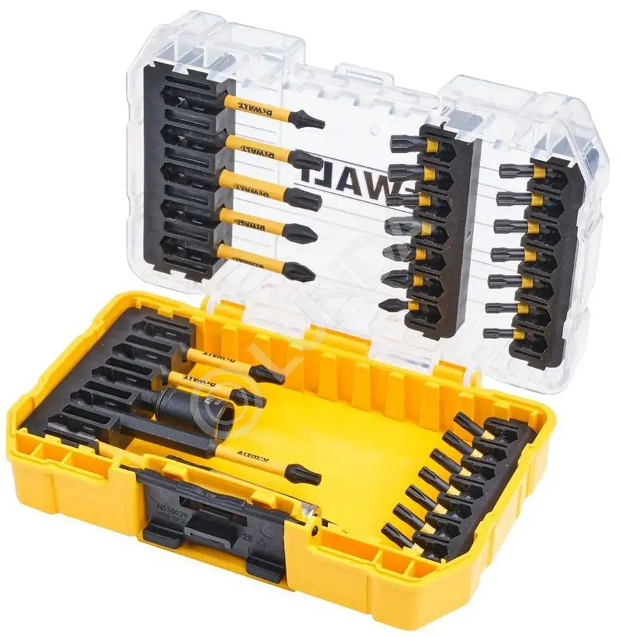 Набор оснастки DeWalt DT70747T-QZ, 32 предмета, биты PH/PZ/Torx, магнитный битодержатель, кейс, DeWalt DT70747T-QZ