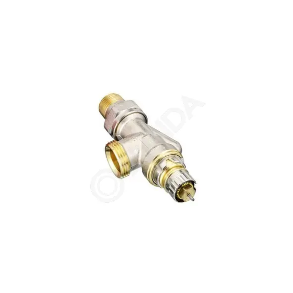 Термостатический клапан 1/2" НР-НР, угловой, серия RA-N UK, Danfoss 013G4203