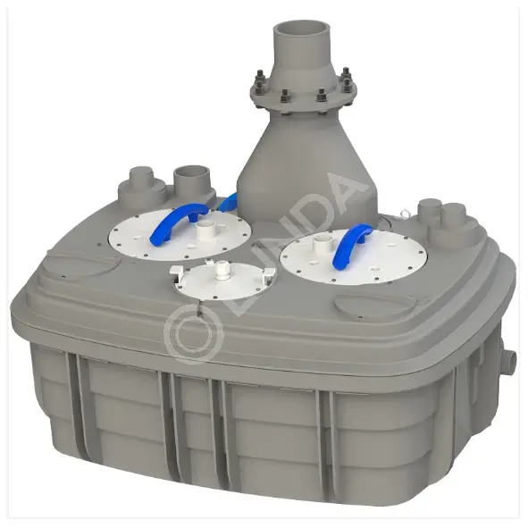 Канализационная станция Sanicubic 2 VX (2 XL), 120 л, 2 x 2000 Вт, 220 В, SFA CUBIC2XLVX с АБ