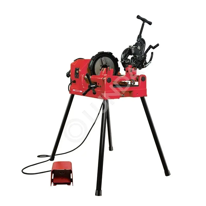 Резьбонарезной станок TwistMachine 50BL, бесщеточный мотор 1500Вт, ножной выключатель, автоматическая голова 1/2-2", Rotorica RT.133P50BL