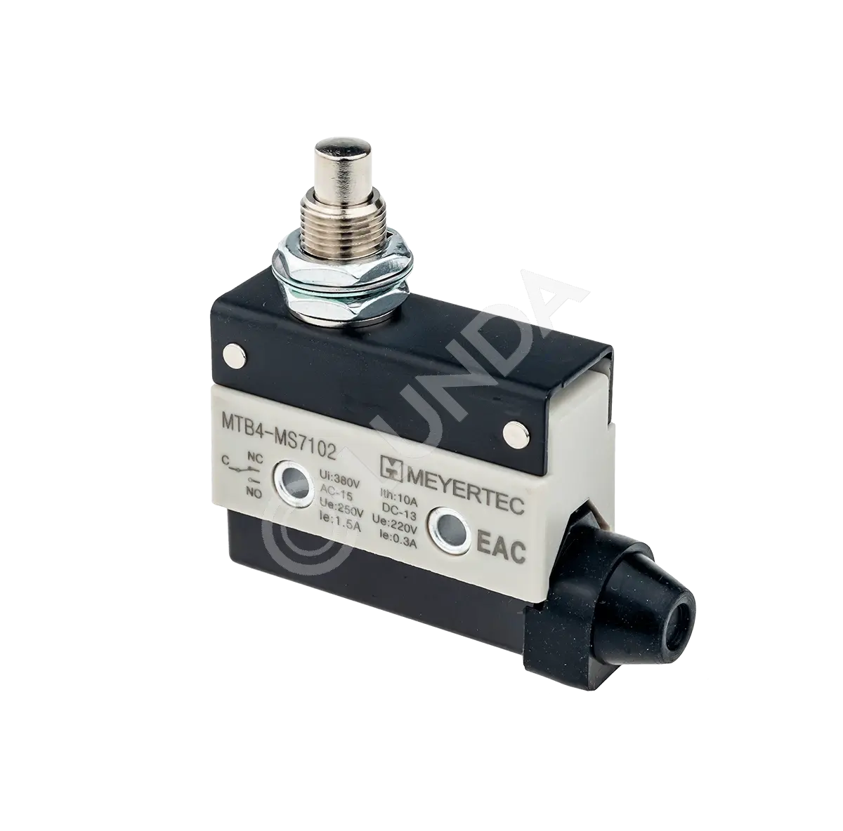 Выключатель концевой, NO+NC, IP54,плунжер MTB4-MS7102, ОВЕН 54258