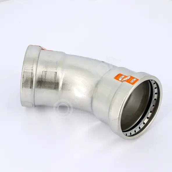 Отвод 45° Sanpress Inox XL 88,9, нерж. сталь, мод. 2326XL Viega 482664