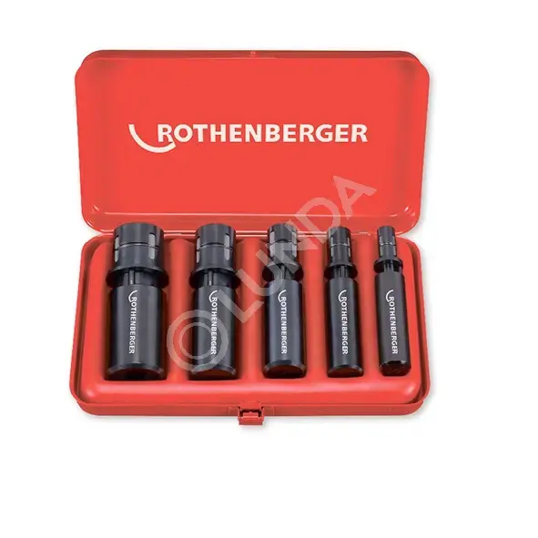 Комплект приспособлений НИППЕЛЬМАКС для 1/2-3/4-1.1/4-1.1/2", Rothenberger 56056