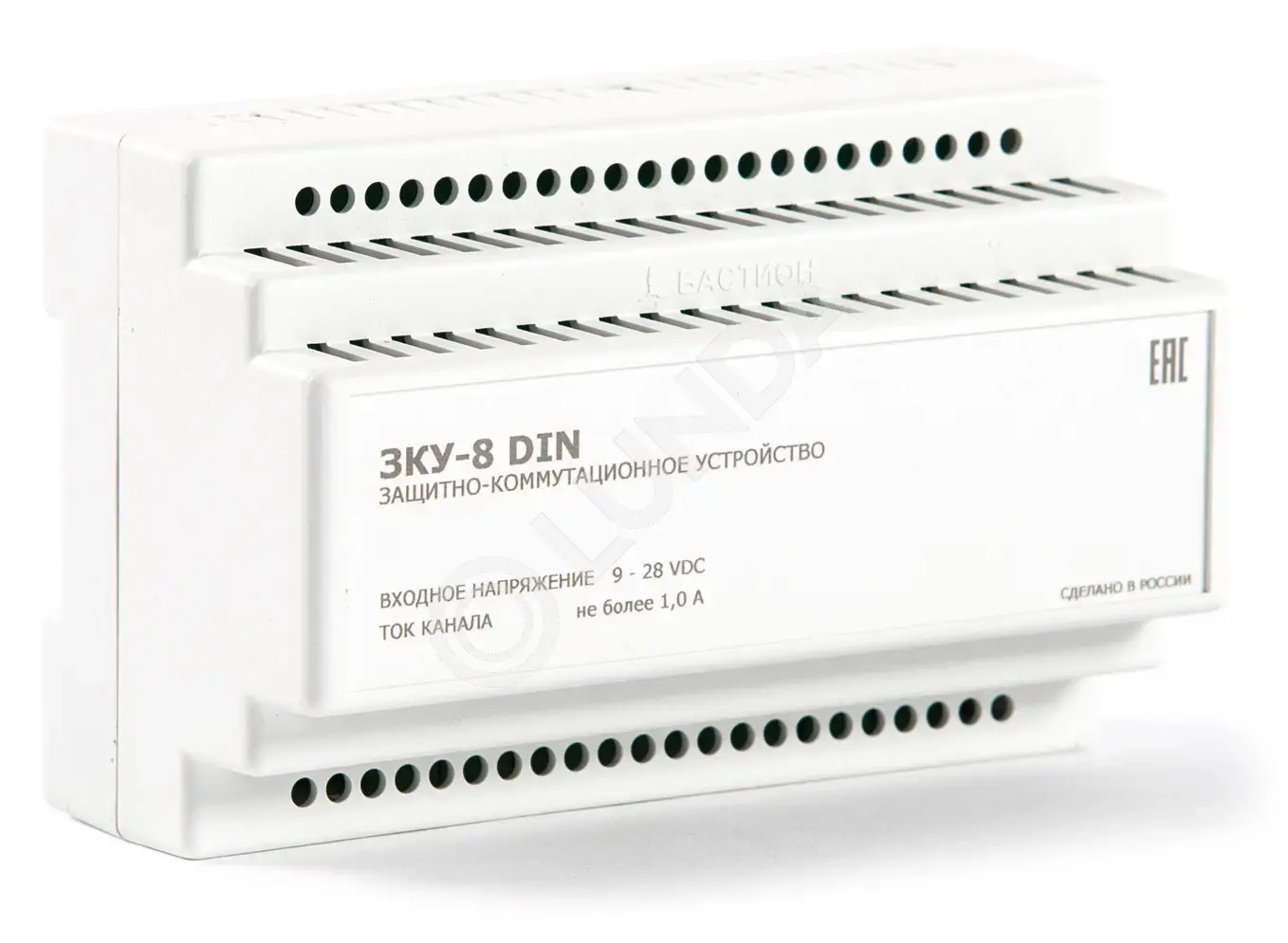 Защитно-коммутационное устройство ЗКУ-8 DIN, Бастион 230