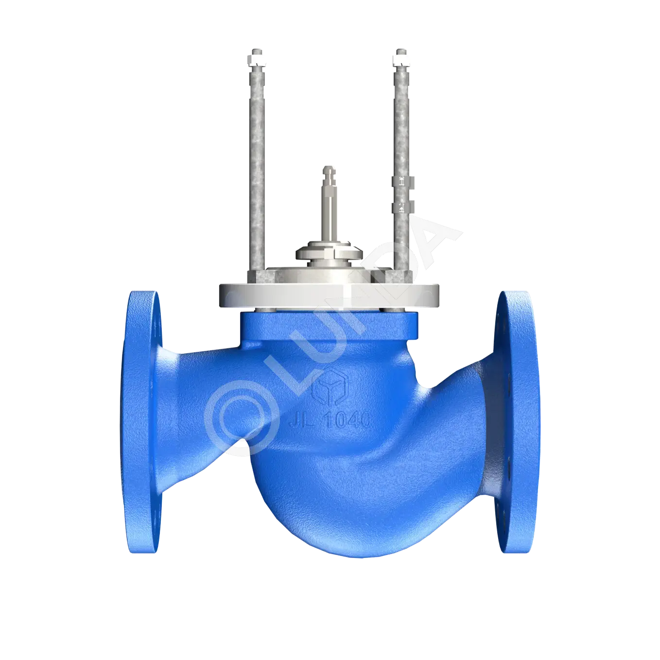 Регулирующий клапан двухходовый TRV фланцевый DN100, Kvs= 125 м3/ч, PN16, TRV-100-125, Теплосила TS-47577 — teplosila