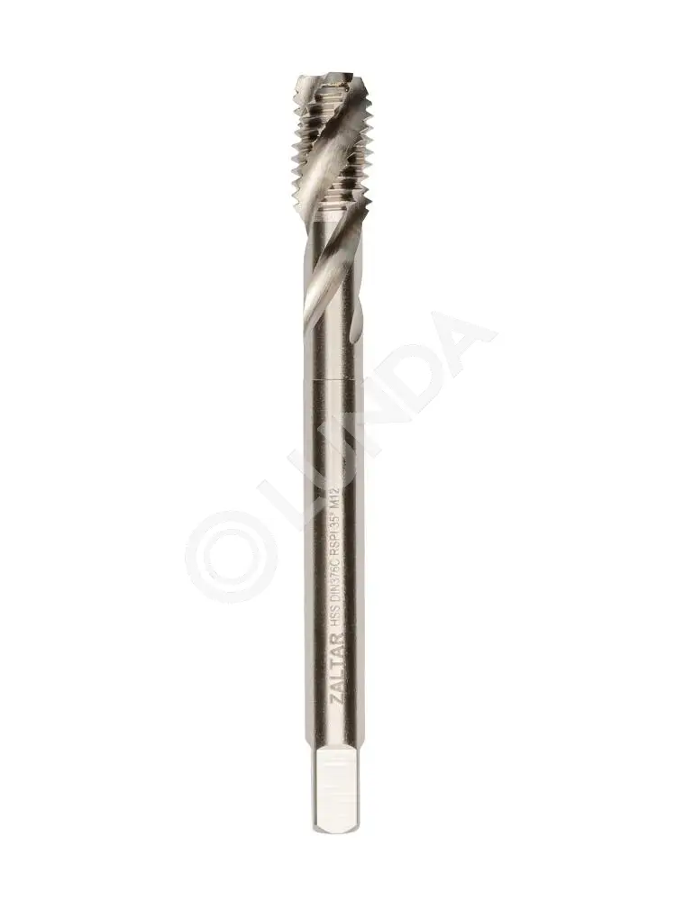 Метчик машинный 35° RSP HSS, DIN 376, M12 x 1.75, Zaltar ZA-10357