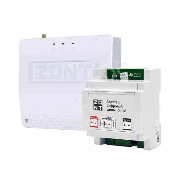 Комплект: термостат Smart New + адаптер Rinnai, Zont ML000005886R