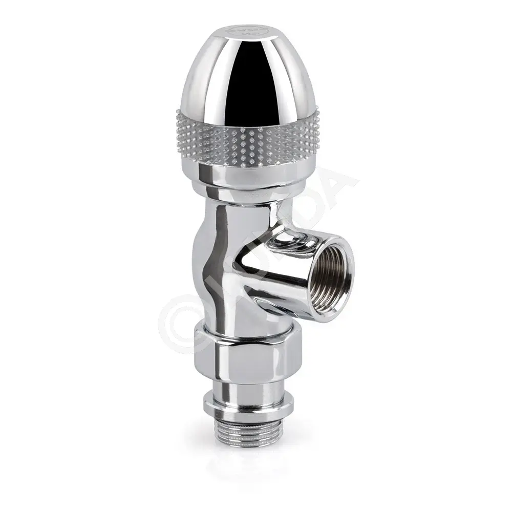 Вентиль осевой SR Rubinetterie "Ovus" 1/2", цвет хром, SR Rubinetterie 0431-1500C000