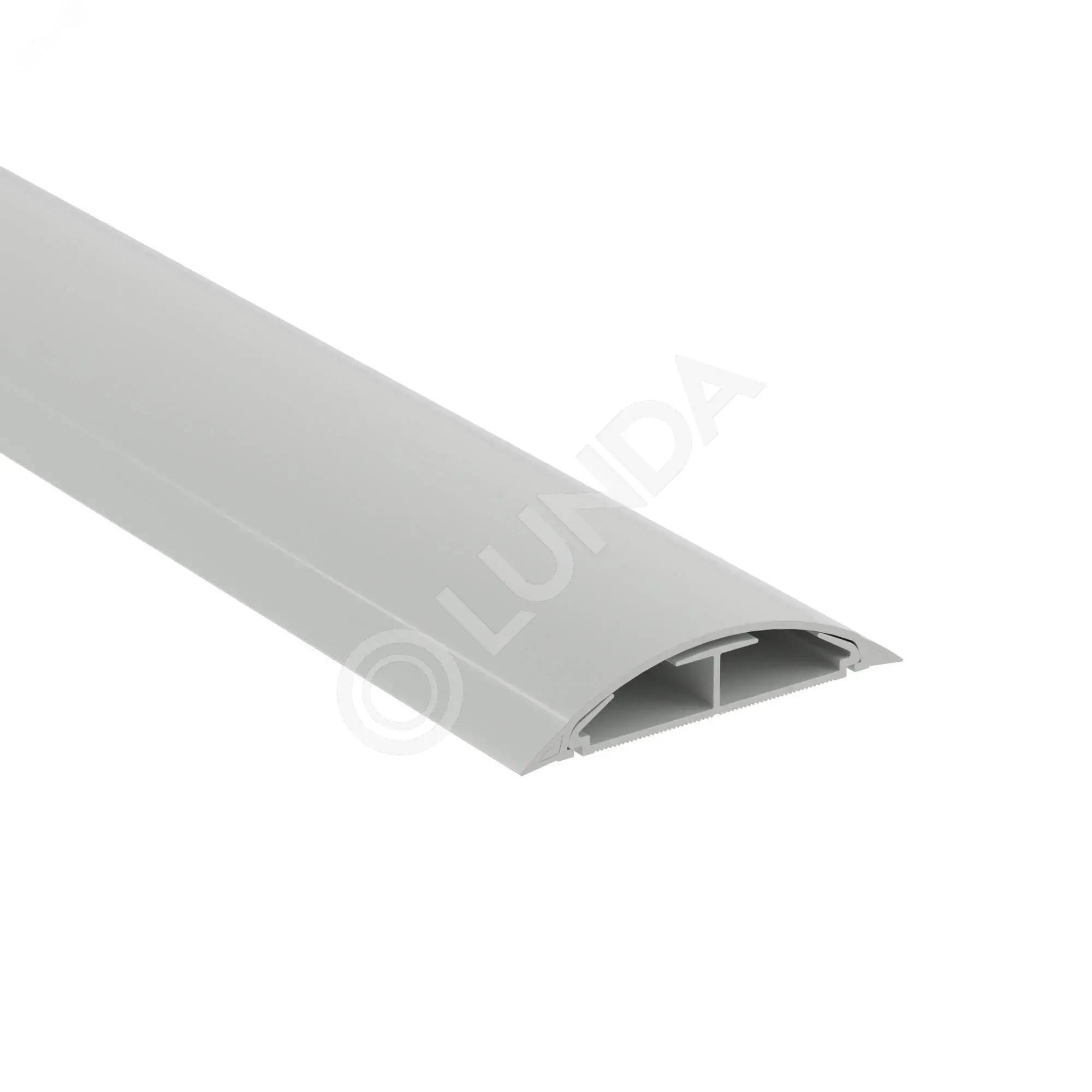 Канал напольный 50x12 (2 м) серый, DKC 01032