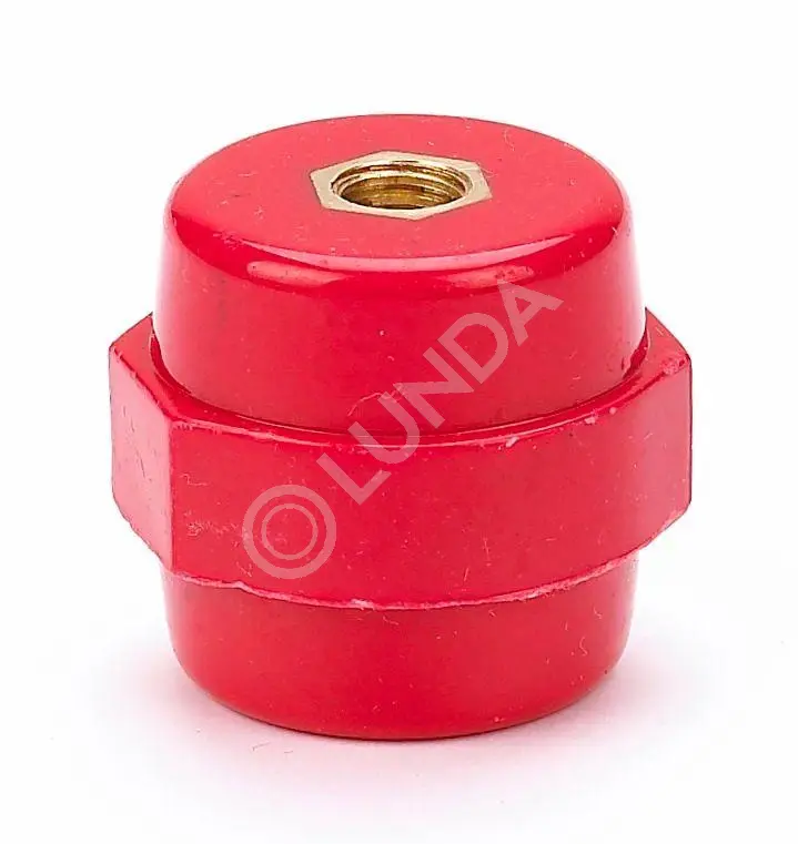 Изолятор шинный опорный ИО-101 H30хD26хM8 Uпр=8кВ, DEKraft 32101DEK