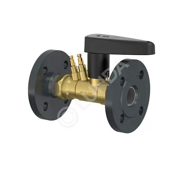Балансировочный клапан NexusValve Fluctus FODRV без дренажа ф/ф DN32H Ру 25 Kvs 13,2м3/ч, Meibes MN80597.459