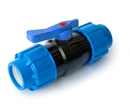 Plastica Alfa 18VCBB-3 - кран шаровый, d= 25 мм — ПоливТорг