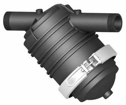 Irritec IFYHFIDLM2CON - фильтр 3" Disc 50 м3/ч (кор 4) с металл.хомутом — ПоливТорг