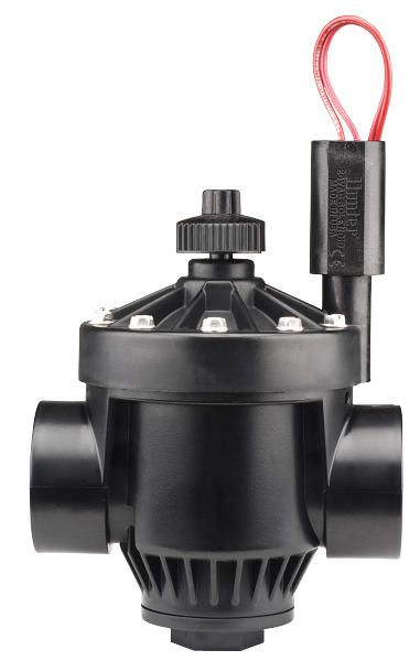 Hunter PGV-151-B - э/м клапан, с регулятором потока 11/2" ВР, 24 V — ПоливТорг
