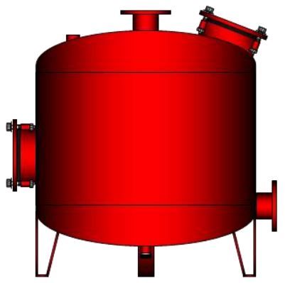 SG FILTERS - фильтр однокамерный песчанно-гравийный SAND MEDIA FILTER "SMF" 2" TF (засыпка 150 кг) — ПоливТорг