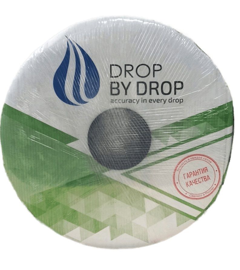 Капельная лента эмиттерная DROPBYDROP™ 6 mils/вылив 1,0 / шаг 10 /бухта 3000 м — ПоливТорг