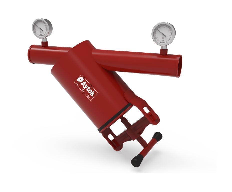 Aytok YE30 - Фильтр металлический горизонтальный 3" (Ду80) 45 м3/ч (Screen - 130 micron) — ПоливТорг