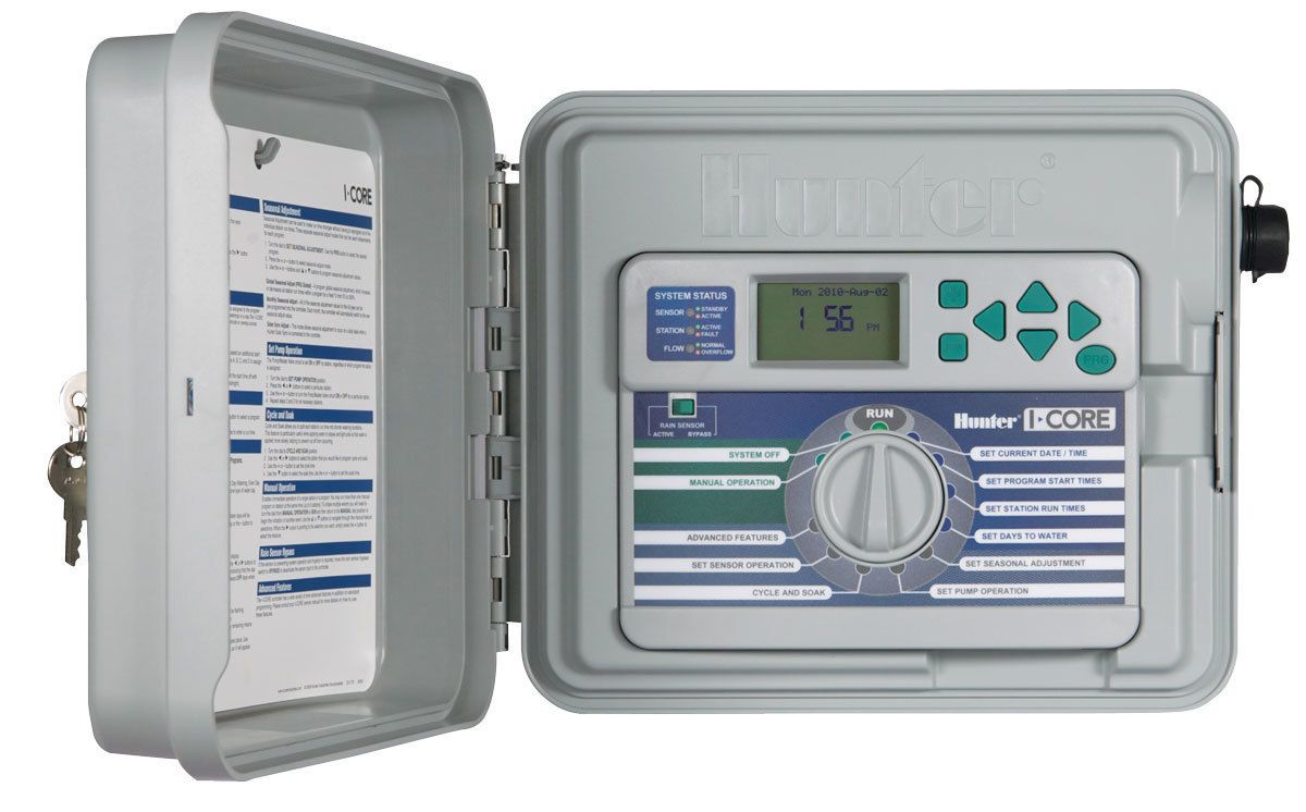 Hunter IC-600-PP - модульный контроллер, 6 -42 зон, наружный, пластмассовое основание — ПоливТорг