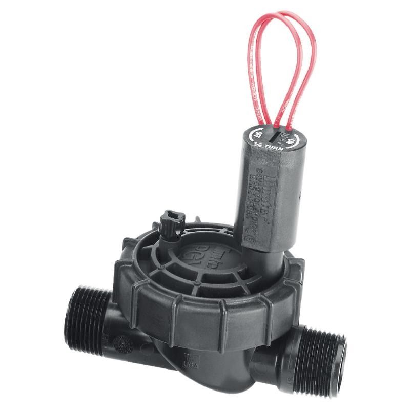 Hunter PGV 101-JTMM-B - э/м клапан, с регулятором потока 1" НР, 24 V — ПоливТорг