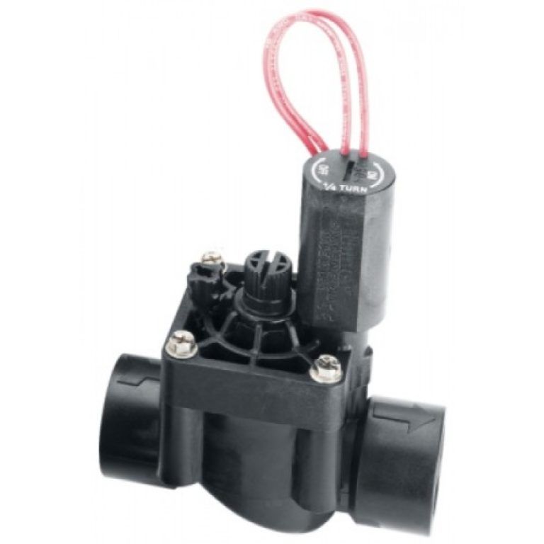 Hunter PGV-101-G-B - э/м клапан, с регулятором потока 1" ВР, 24 V — ПоливТорг