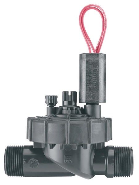 Hunter PGV-100-JTMM-B - э/м клапан, без регулятора потока, без соленоида 1" НР, — ПоливТорг