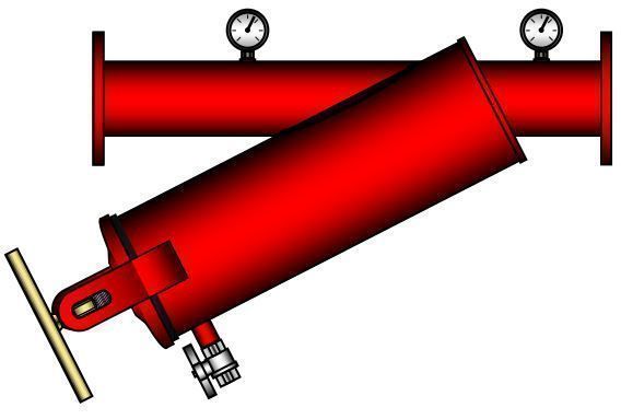 SG FILTER - фильтр сетчатый полуавтоматический <TURBOVORTEX BRUSH DN 100 — ПоливТорг