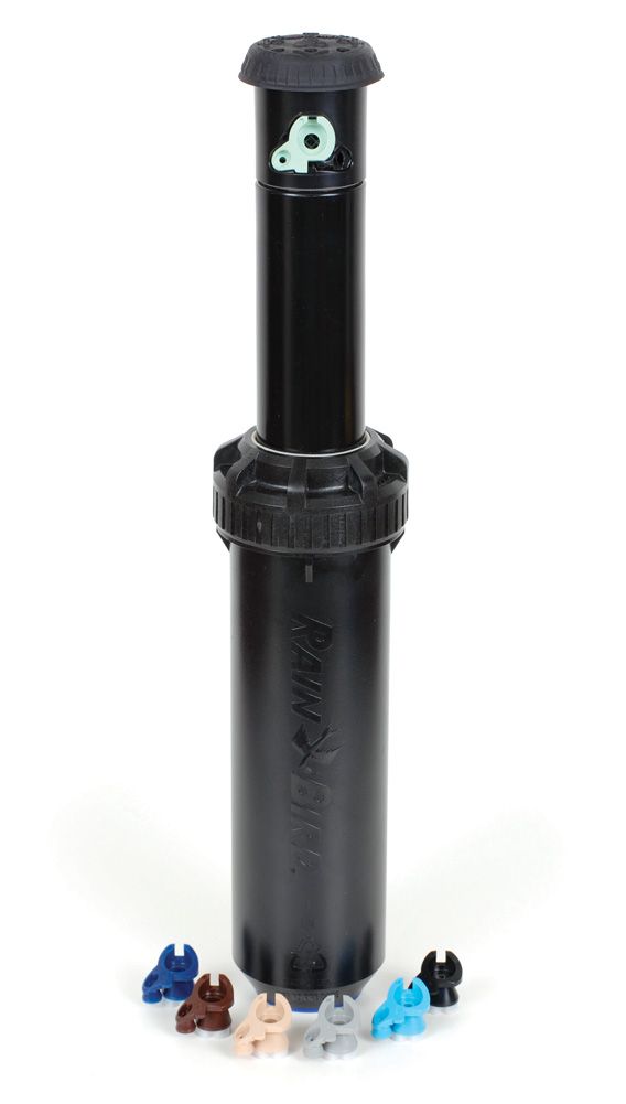 Rain Bird 8005 - ротор с запорным клапаном, h=12.5см., R=17.4-24.7м., сектор 50-360°, 1"ВР — ПоливТорг