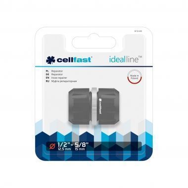 Cellfast 50-600 - Муфта репараторная 1/2" (ABS/PC) — ПоливТорг