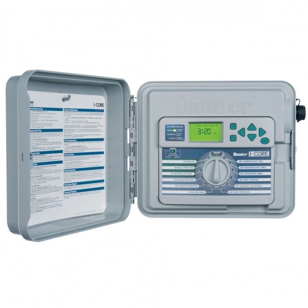 Hunter IC-600-PL - модульный контроллер, 6 -30 зон, наружный, пластмассовый корпус — ПоливТорг