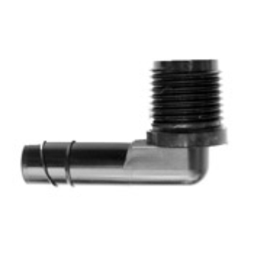 Hunter HSBE-050 - уголок гибкой подводки 1/2" НР — ПоливТорг
