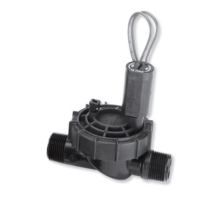 Hunter PGV-100-JTMM-B - э/м клапан, без регулятора потока 1" НР, 24 V — ПоливТорг