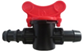 Agro Rain OV011615 - цилиндрический краник POLY 16 мм — ПоливТорг