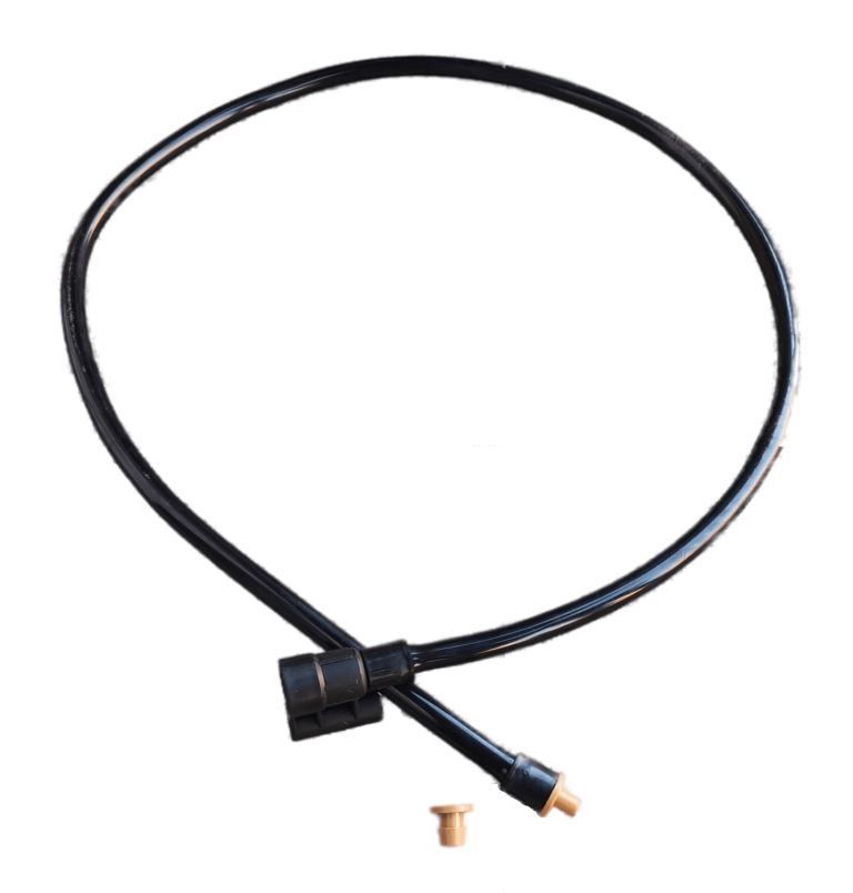 ZM 2021 Kit - Agri - Stand 1/2" female/ 1.3 mm PVC Pipe + старт коннекторы 1/2" male - famale — ПоливТорг