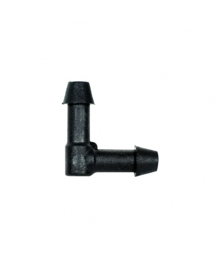 Irritec IM7022000N035 - угольник для микротрубки D 3.5 — ПоливТорг