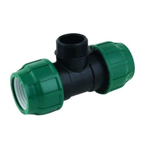 Poelsan - тройник 25х1/2"х25 НР — ПоливТорг