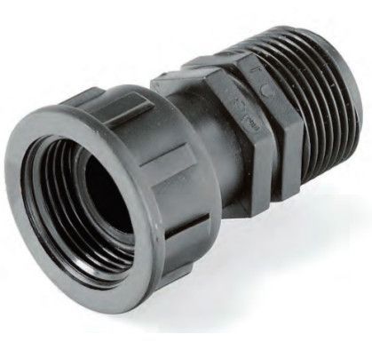 Irritec IG42420D0V500 - муфта 11/2"НРх11/2"ВР с накидной гайкой — ПоливТорг