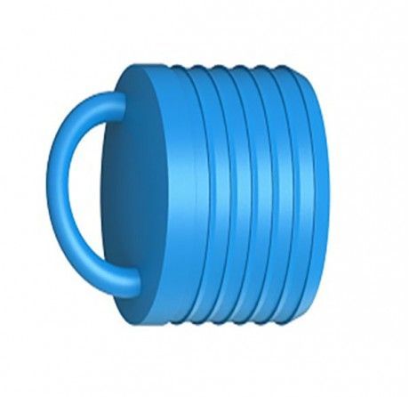 NaanDanJain 6419590033 - заглушка LayFlat 4" 10 бар — ПоливТорг