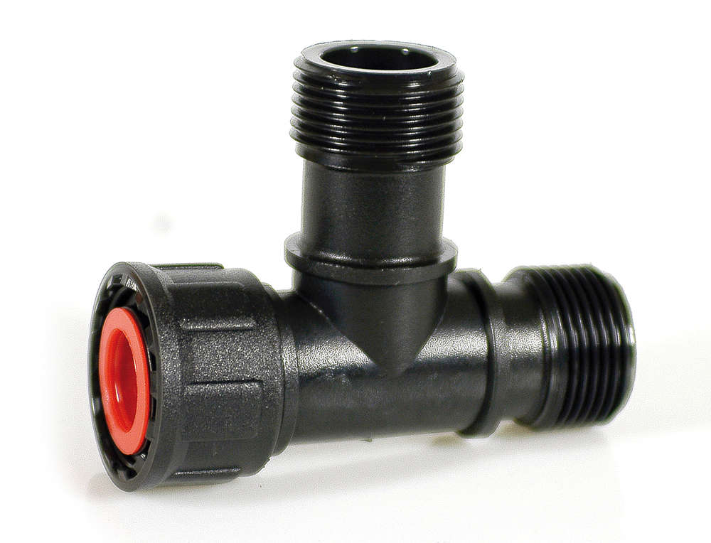 Irritec IG43220D0V500 - тройник с накидной гайкой 11/2"НРх11/2"НРх11/2"НГ — ПоливТорг