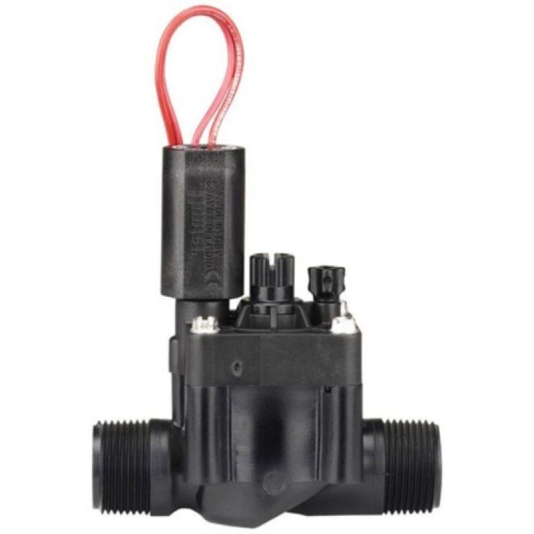 Hunter PGV-101-MM-B - э/м клапан, с регулятором потока 1" НР, 24 V — ПоливТорг