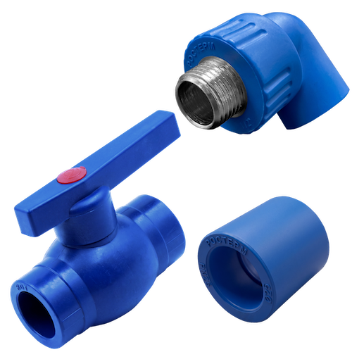 Американка НР 40-1 1/4" (синий) РОСТерм БАЛТИЕЦ — AMMB40-1 1/4