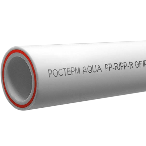 ТРУБЫ PP-R РОСТерм AQUA СО СТЕКЛОВОЛОКНОМ (SDR 6) — AQS6-32/3m