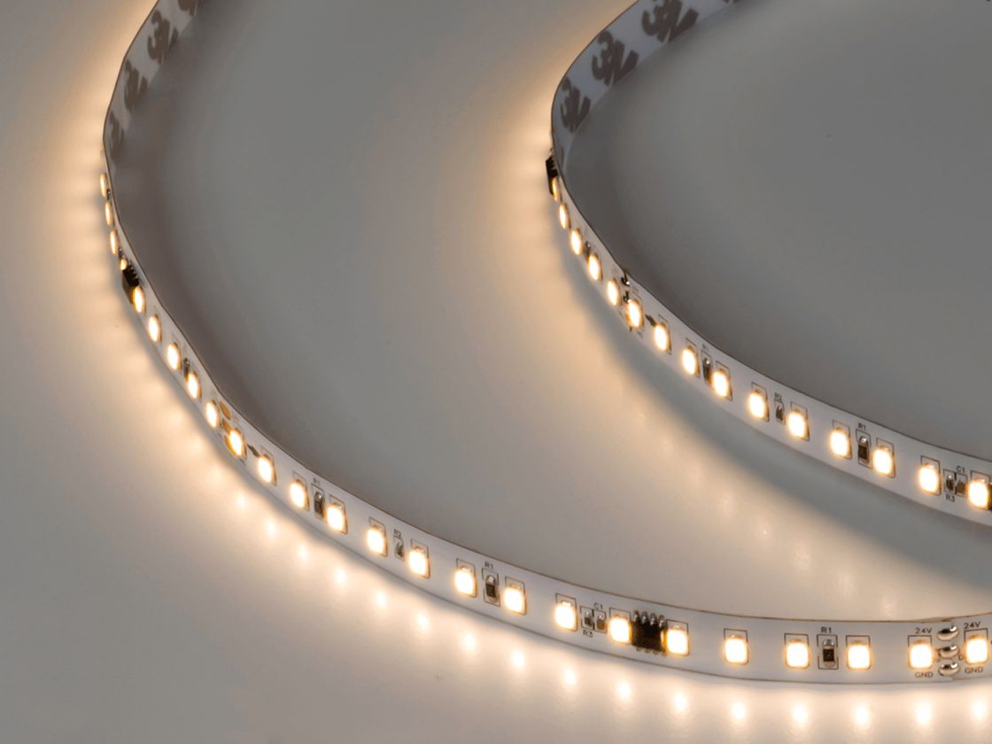 Светодиодная лента SPI Нейтральный белый 24В IP20 11Вт/м 120 LED/м SMD2835 SWG2120-24-11-NW-SPI-M